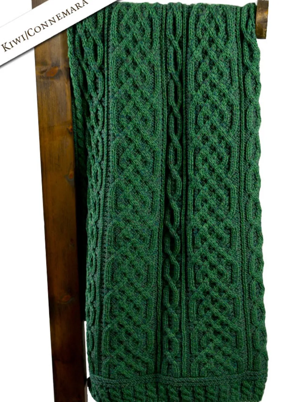 Sale Plated Aran Throw Knitted Wool Throws