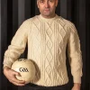 Clearance Premium ClanAran Sweater - Fisherman Sweater Sweaters