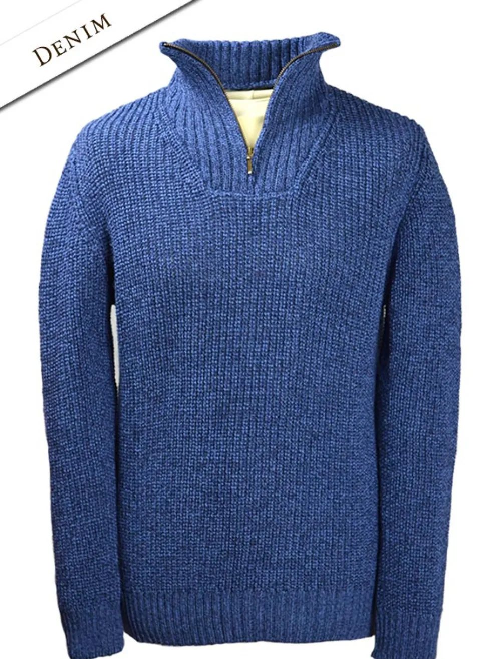 Shop Ribbed Merino Troyer Sweaters