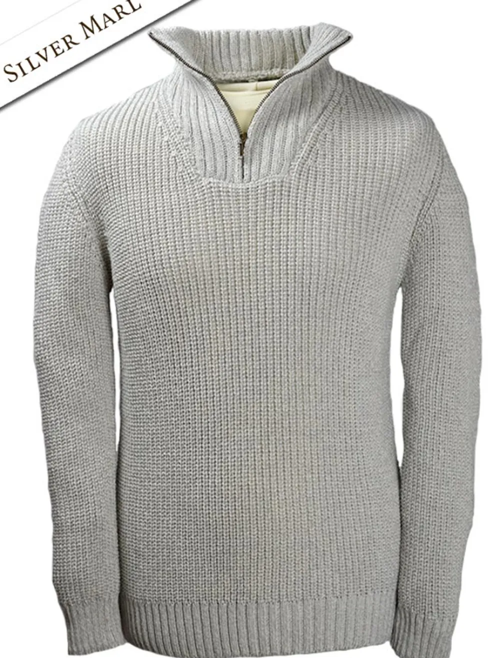 Shop Ribbed Merino Troyer Sweaters