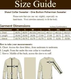 Best Sale Shawl Collar Sweater - One Button Fisherman Sweater Sweaters