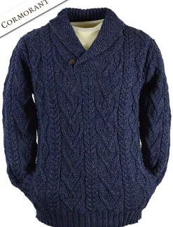 Best Sale Shawl Collar Sweater - One Button Fisherman Sweater Sweaters