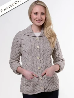 Flash Sale Super Soft Luxury Button-Up Cardigan Women Cardigans, Jackets & Coatigans