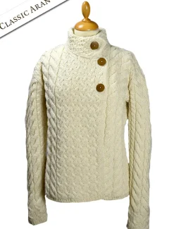 Discount Super Soft Trellis and Cable Cardigan Women Cardigans, Jackets & Coatigans