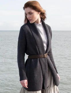 Best Sale Textured Merino Coatigan Women Cardigans, Jackets & Coatigans