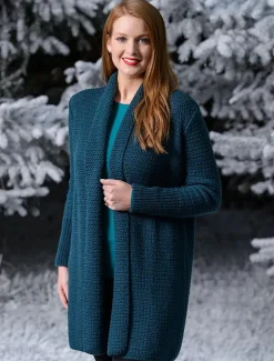 Best Sale Textured Merino Coatigan Women Cardigans, Jackets & Coatigans