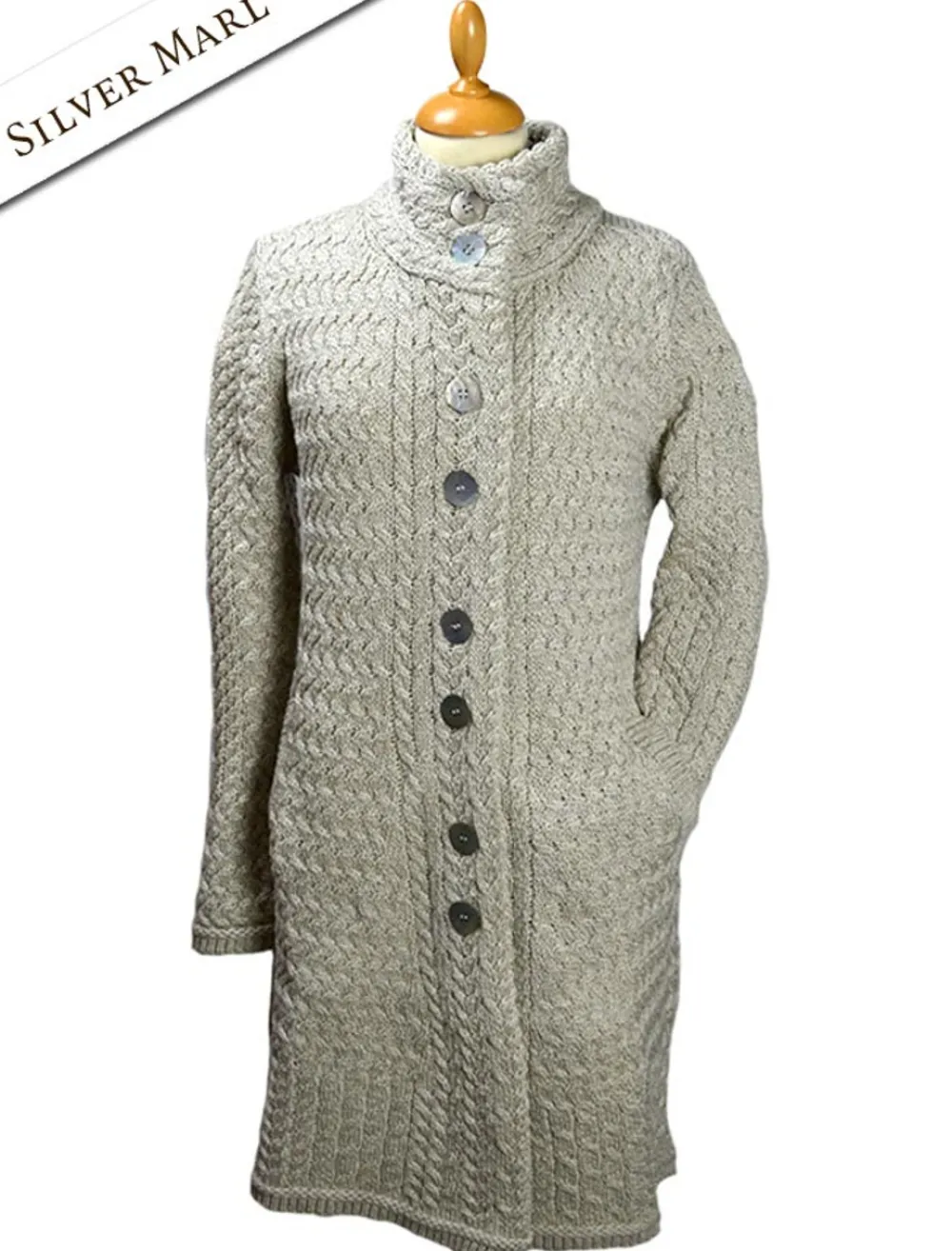 Shop Trellis Aran Coat Women Cardigans, Jackets & Coatigans