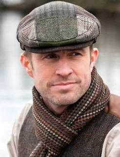 Best Trinity Flat Cap - Patchwork B Irish Flat Caps