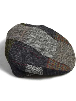 Clearance Trinity Flat Cap - Patchwork A Irish Flat Caps
