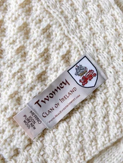 Flash Sale Twomey Clan Aran Throw Clan Throws