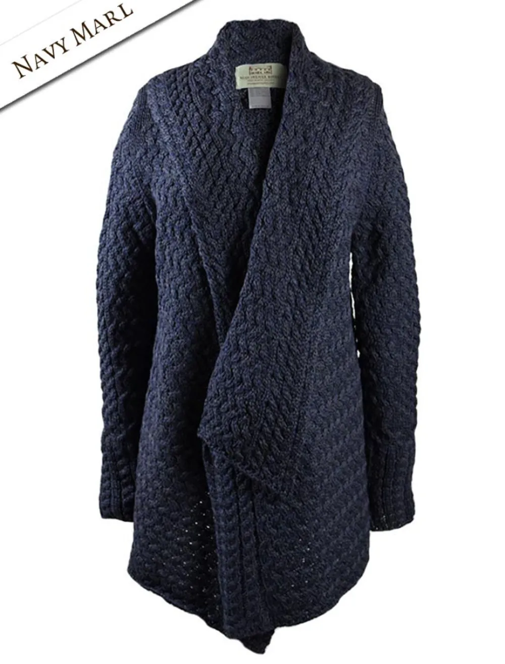 Outlet Waterfall Cable Cardigan Women Cardigans, Jackets & Coatigans