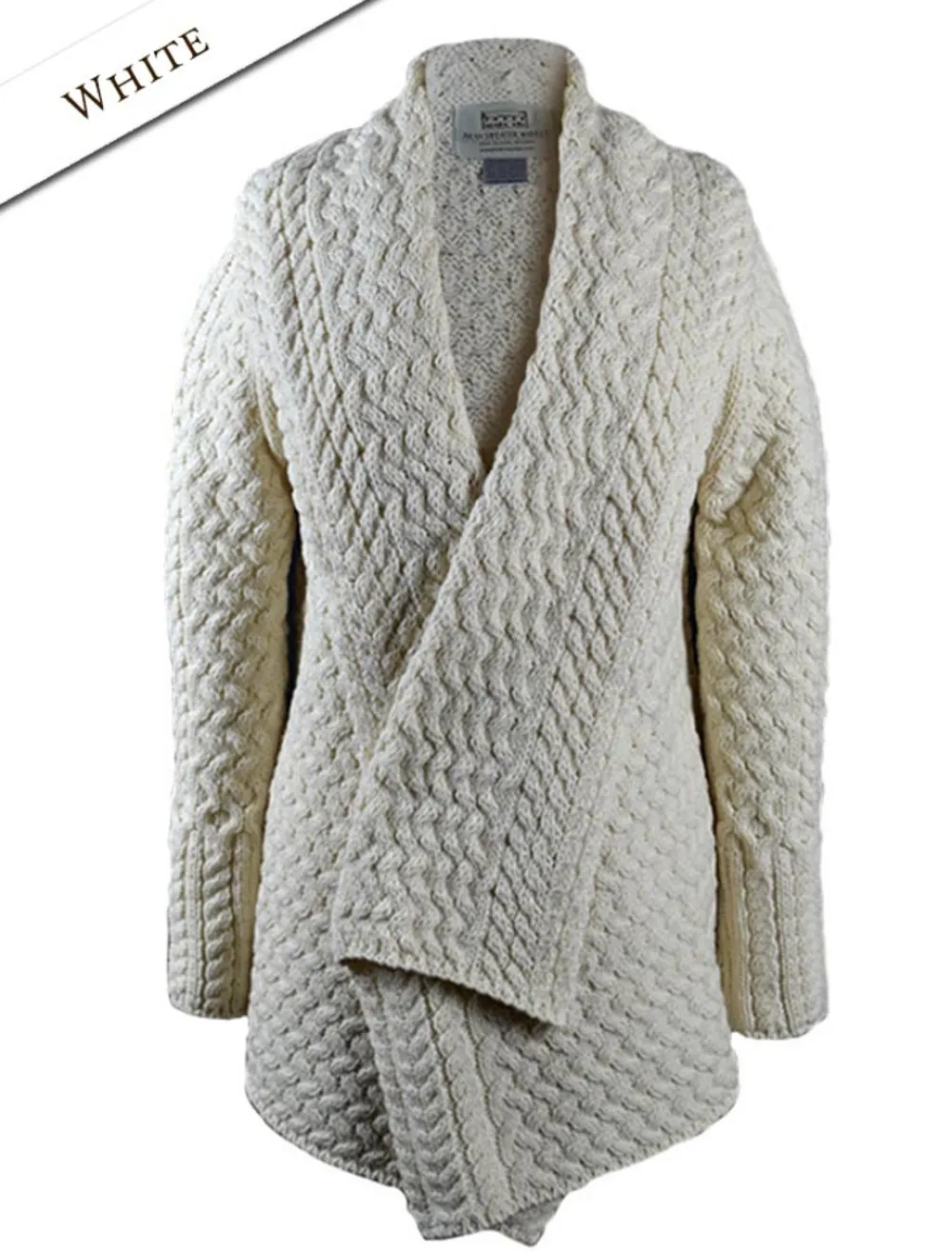 Outlet Waterfall Cable Cardigan Women Cardigans, Jackets & Coatigans