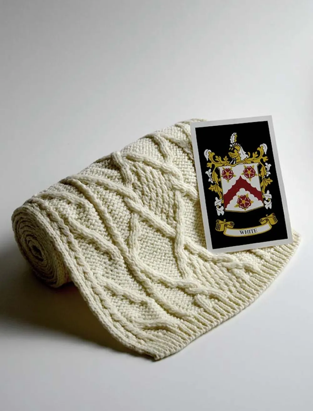Sale White Clan Scarf Clan Scarves