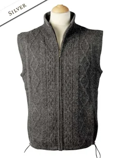 Fashion Windproof Aran Style Bodywarmer Cardigans, Jackets & Coats