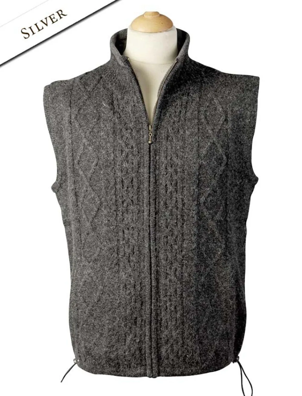 Fashion Windproof Aran Style Bodywarmer Cardigans, Jackets & Coats