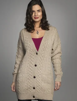 Hot Women's Boyfriend Merino Wool Cardigan Women Cardigans, Jackets & Coatigans