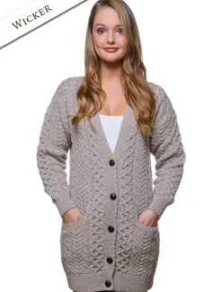 Hot Women's Boyfriend Merino Wool Cardigan Women Cardigans, Jackets & Coatigans