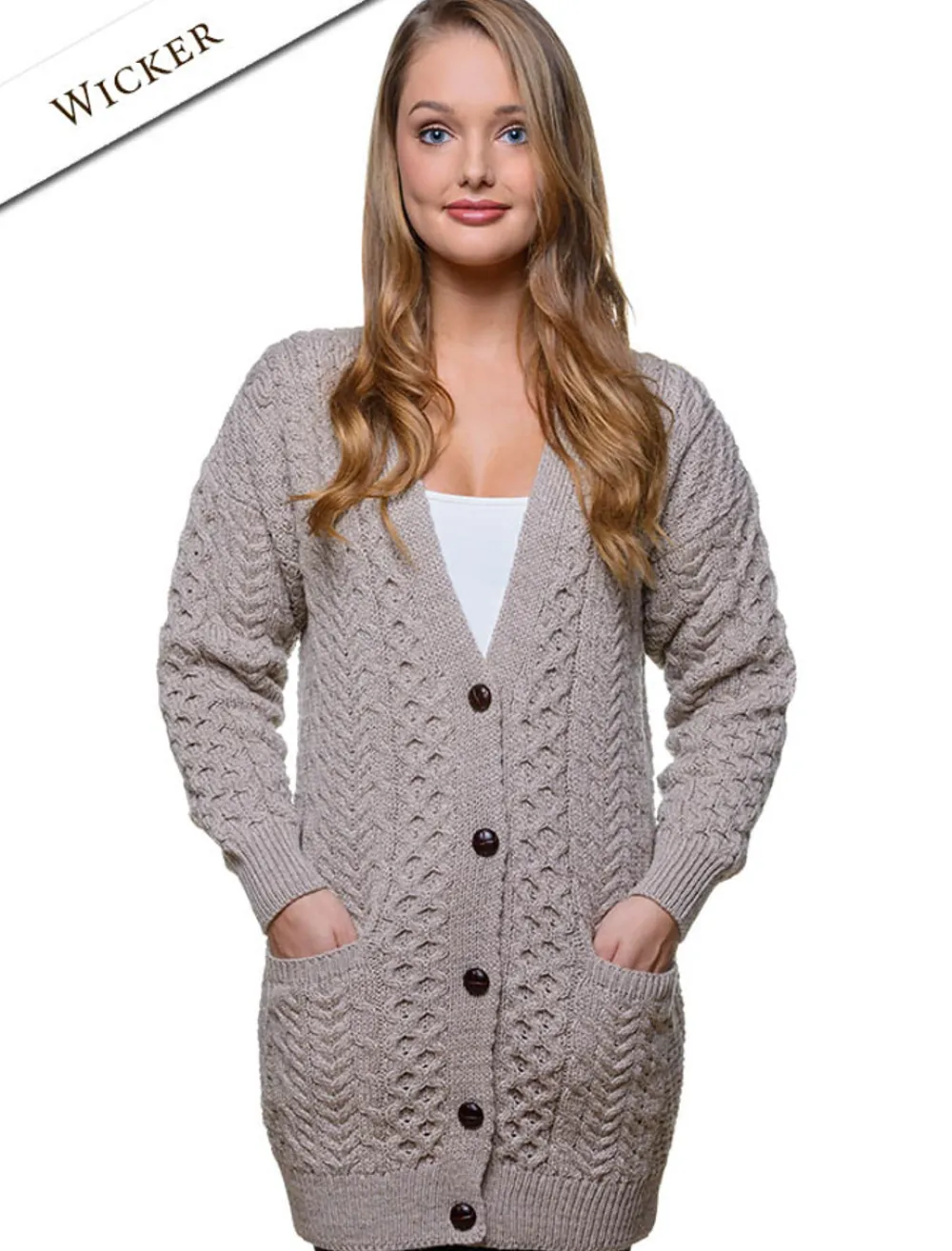 Hot Women's Boyfriend Merino Wool Cardigan Women Cardigans, Jackets & Coatigans