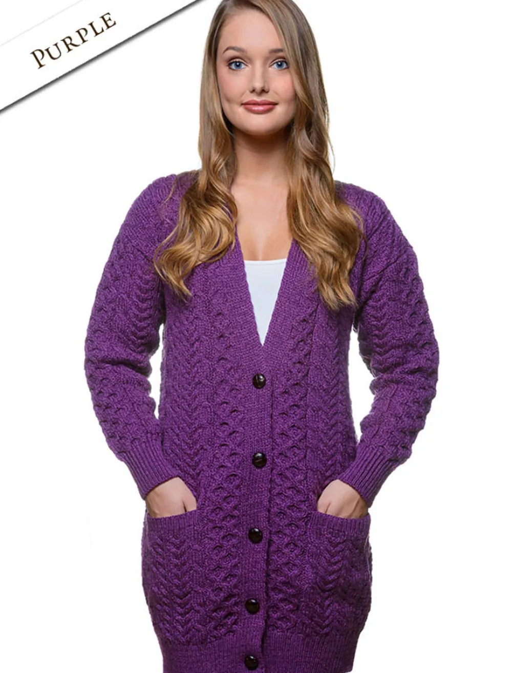 Hot Women's Boyfriend Merino Wool Cardigan Women Cardigans, Jackets & Coatigans