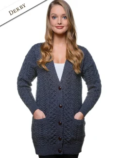 Hot Women's Boyfriend Merino Wool Cardigan Women Cardigans, Jackets & Coatigans