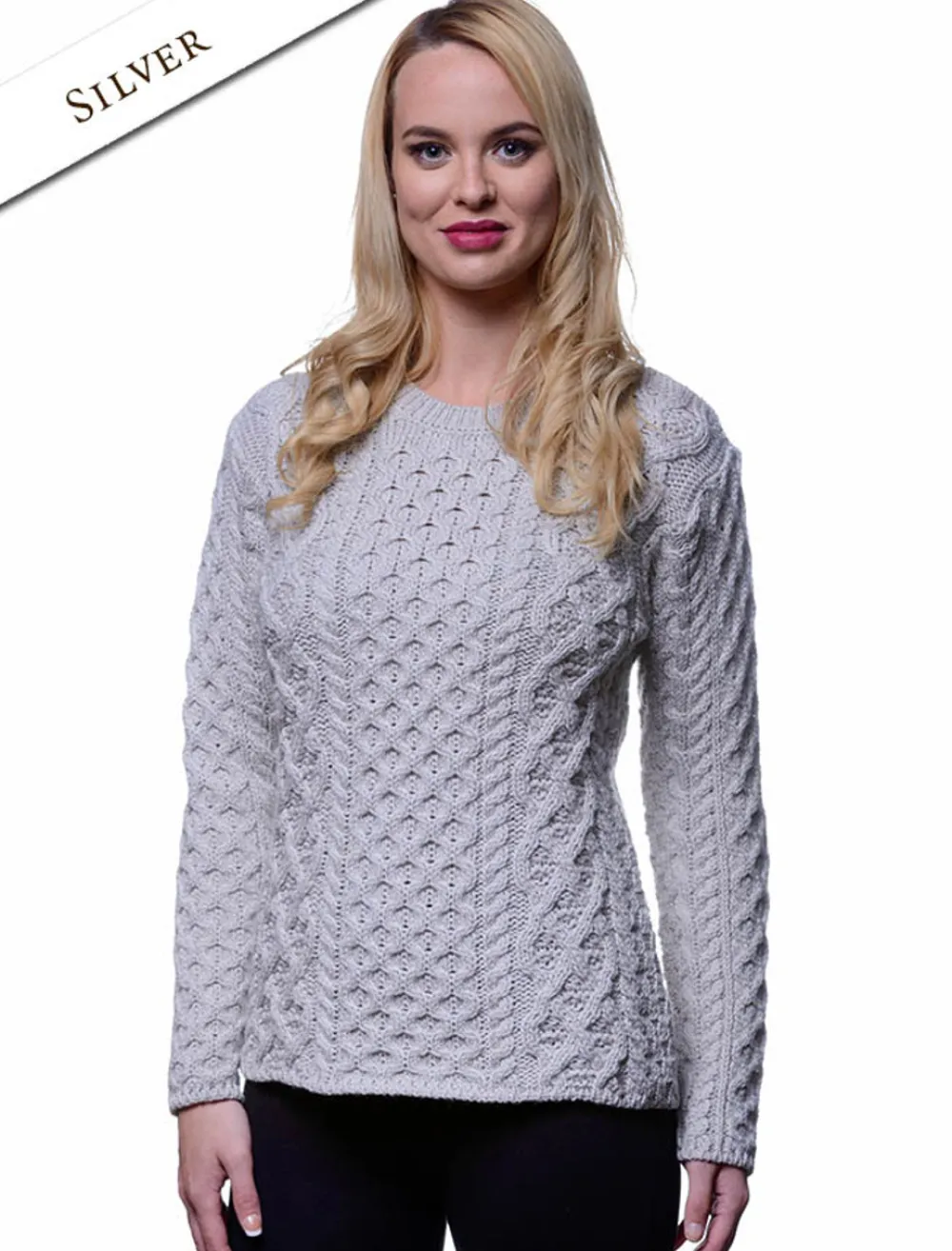 Sale Women's Fisherman Sweater - Aran Sweater Women Sweaters