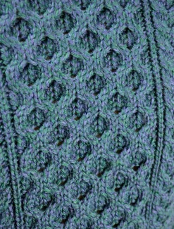 Clearance Women's Heavyweight Merino Wool Aran Sweater Women Sweaters
