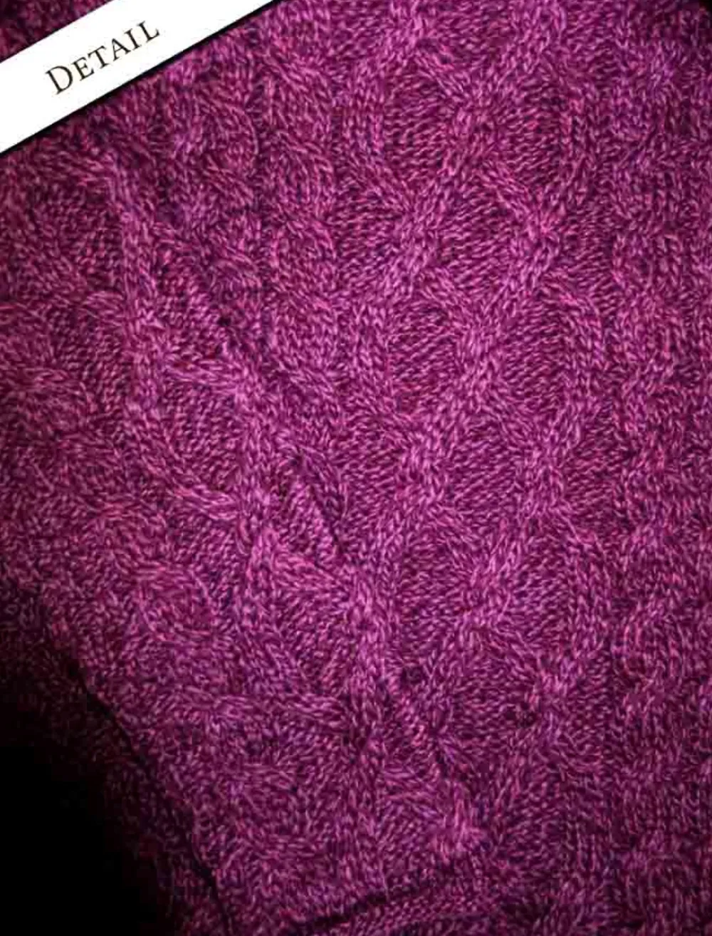 New Womens Turtleneck Cable Knit Sweater Women Sweaters