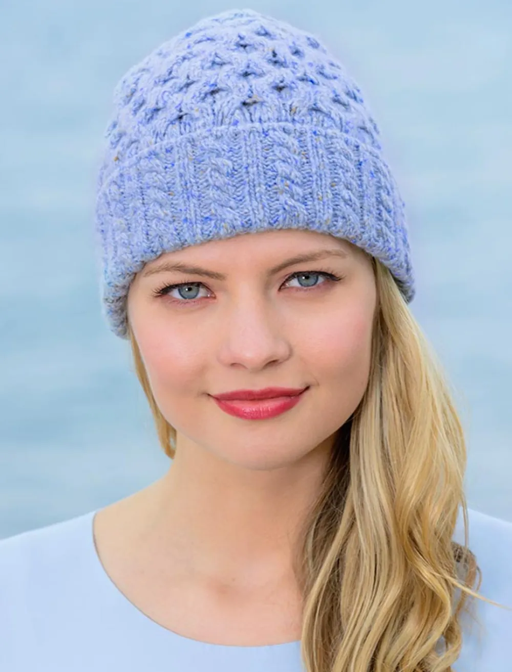 Cheap Women's Wool Cashmere Aran Honeycomb Hat Women Caps & Hats