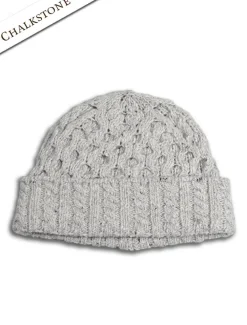 Online Wool Cashmere Aran Honeycomb Hat Irish Wool Hats